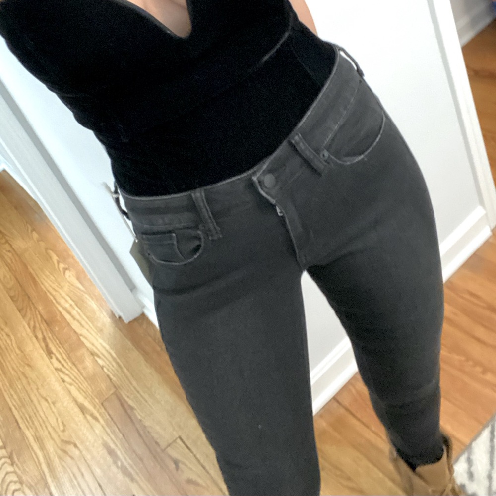 Black charcoal Jean